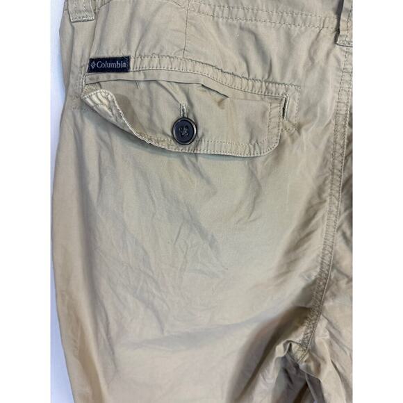 Columbia Womens Tan Cotton Capris Pants Size 14 - Picture 5 of 8